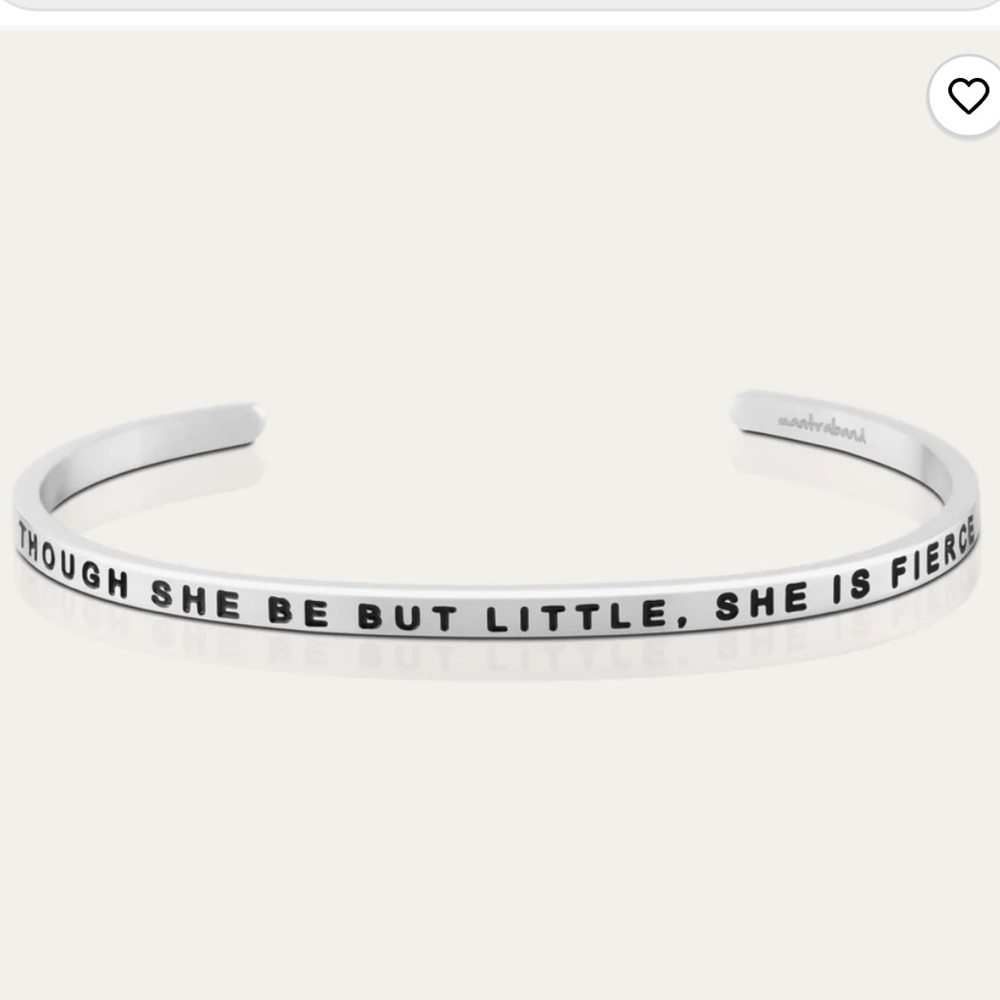 Silver Mantraband Bracelet
